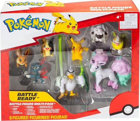 Pokemon - Kit 8 Figuras de Batalha - Pikachu, Abra, Leafeon - Sunny  Brinquedos - Boneco Pokémon - Magazine Luiza