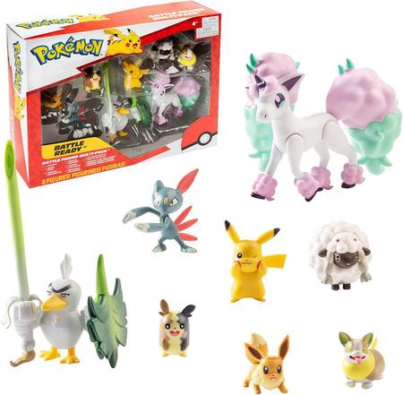 Bonecos Pokémon - Multi Pack 4 Figuras Evolução Eevee Sunny - WCT - Boneco  Pokémon - Magazine Luiza