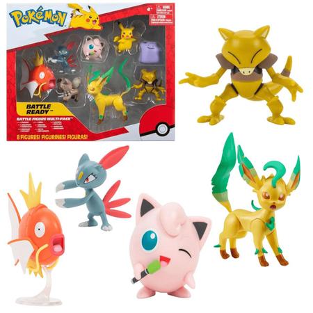 Pokemon Kit 8 Figuras de Batalha - Sunny em Promoção na Americanas