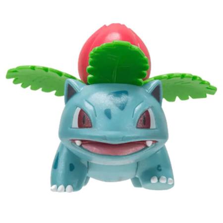 Pokémon Conjunto de Evoluções Bulbasaur, Ivysaur e Venusaur - Pirlimpimpim  Brinquedos
