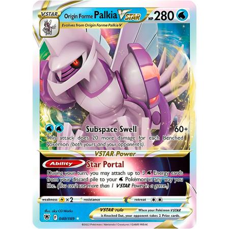 Box Cartas Pokémon Baralho Batalha de Liga Palkia VAstro - Deck de Cartas -  Magazine Luiza