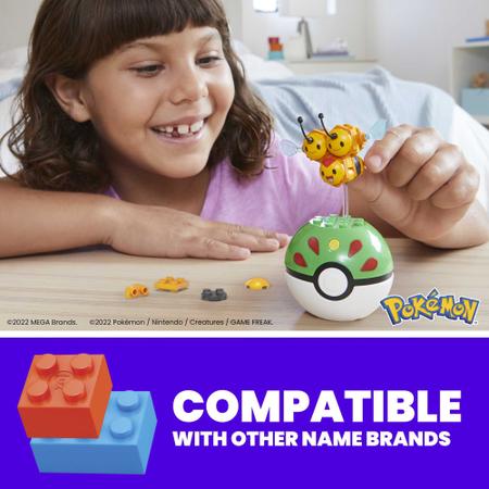 Brinquedo Mega Construx Pokemon + Pokebola - Mattel FPM00 - Brinquedos de  Montar e Desmontar - Magazine Luiza