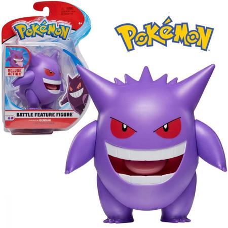 Brinquedo Boneco Articulado Pokémon Gengar 10 Cm Sunny