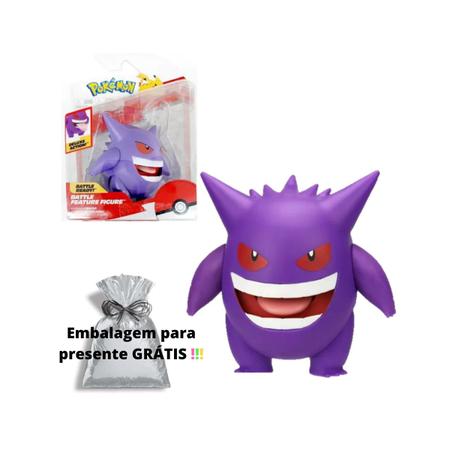 Figura Gengar, Pokemon- Sunny Brinquedos