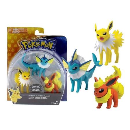 Pokemon Figuras Pack Com 3 Bonecos - Brinquedos Sunny