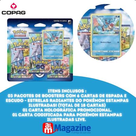 Pokémon TCG - 1 Blister Triplo = 1 Carta Ultra RARA da Realeza Absoluta?  (Triple Pack) 