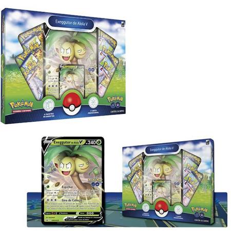 Box Pokémon Go Coleção Exeggutor de Alola V - Copag - Deck de Cartas -  Magazine Luiza