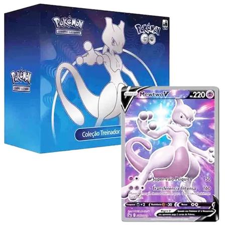 Box Treinador Avançado Mewtwo Pokémon Go Original Copag - Deck de Cartas -  Magazine Luiza