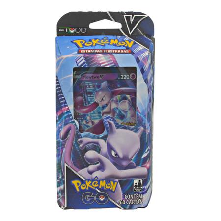 Pokémon TCG Pokémon GO Mewtwo V Battle Deck (60 Cartas, Rea - Pokemon -  Deck de Cartas - Magazine Luiza