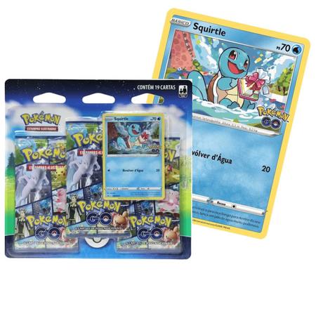 Jogo Cartas Blister Triplo Tcg Copag - Pokémon Go Original