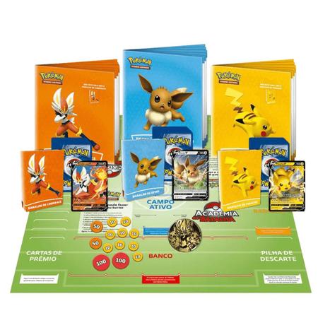 Cartas Pokémon Originais Básicas da COPAG com 10 unidades : Colecione -  Deck de Cartas - Magazine Luiza
