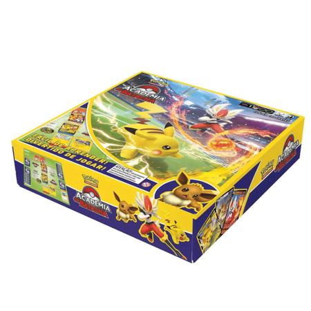 Box Pokémon Go Academia De Batalha TCG C 180 Cartas 3 Decks - Tem