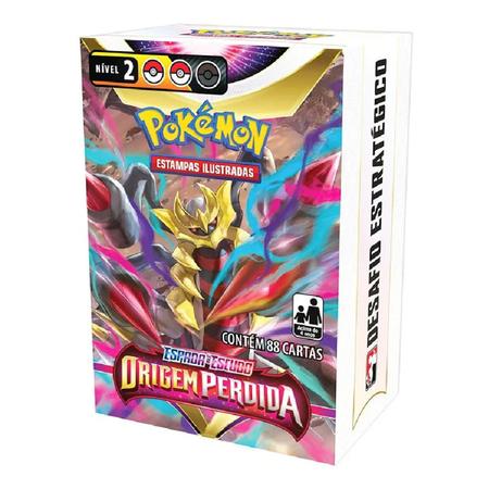 Box Pokémon Treinador Avançado Origem Perdida Giratina - Copag - Deck de  Cartas - Magazine Luiza