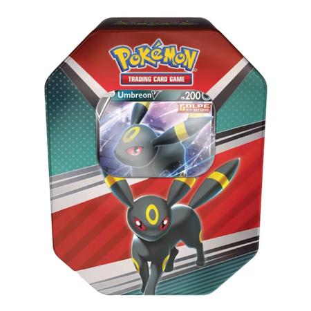 Jogo de Cartas - Pokémon Lata - 25 cartas - Evoluções de Eevee - Sylveon - Copag - Deck de Cartas - Magazine Luiza