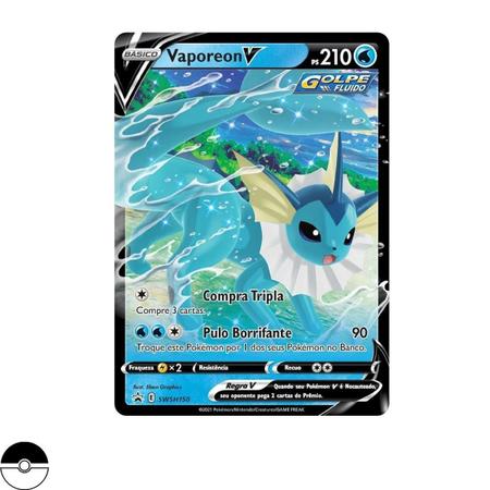 Box Pokémon - Evoluções Eevee-gx - Vaporeon-gx - Copag em Promoção na  Americanas