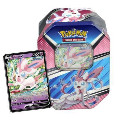 Jogo de Cartas - Pokémon Lata - 25 cartas - Evoluções de Eevee - Sylveon -  Copag - Deck de Cartas - Magazine Luiza