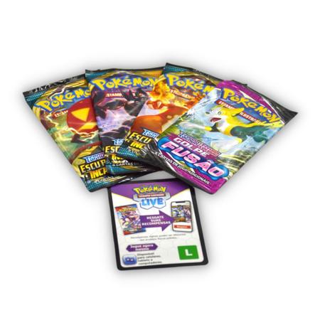 Coleção Cartas Pokemon Poderes V Lata com 25 Cartas - Copag - Deck de  Cartas - Magazine Luiza