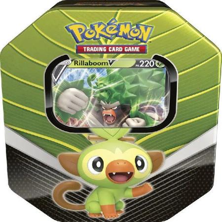 Jogos de Cartas Lata Pokémon Fogo