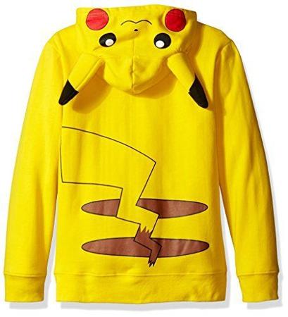 Pokemon Little Boys Pikachu Costume Hoodie Amarelo M dio 5 6
