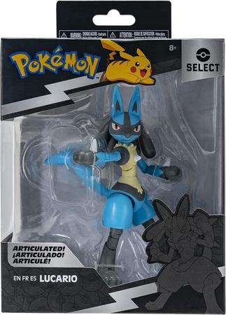 Pokémon Boneco Super Articulada de 15 cm do Lucario - Sunny Brinquedos -  Bonecos - Magazine Luiza