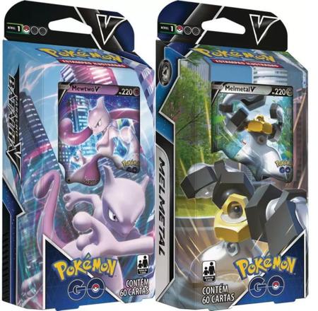 ABRINDO DECK DO MEWTWO V e MELMETAL! BARALHO BATALHA V