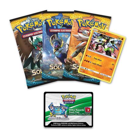 Jogo de Cartas Pokémon Box Mega Copag