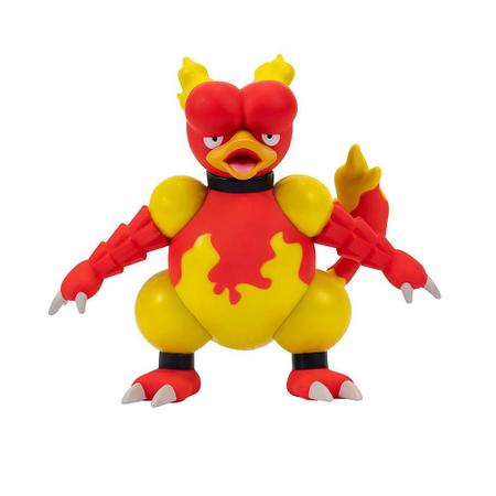 Boneco Pokemon Magmar Figura De Batalha - Dalgallo Mundo Encantado