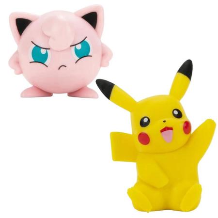 Pokemon - Kit 8 Figuras de Batalha - Pikachu, Abra, Leafeon - Sunny  Brinquedos - Boneco Pokémon - Magazine Luiza