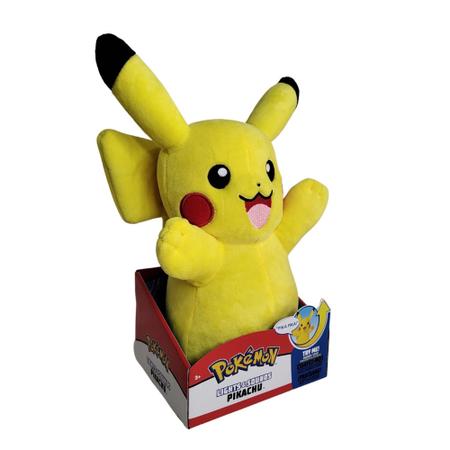 Pokémon Pelúcia Pikachu com Luz e Som 2610 - BALAÚSTRES BRINQUEDOS - Loja  de Brinquedos - Curitiba