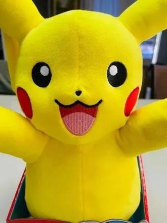 Sunny Brinquedos Pkw - Pelucia De Luxo Pikachu Com Luz E Som, Modelo: 1,  Cor: Multicor