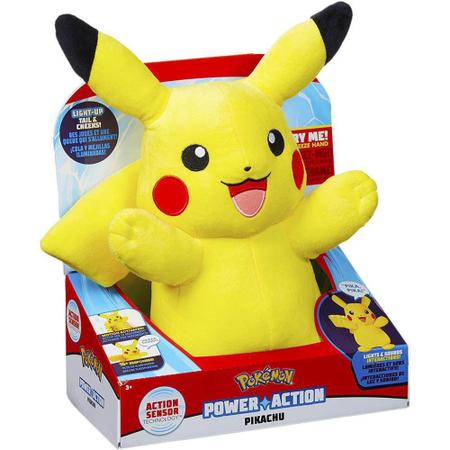 Brinquedo Pelúcia Infantil Pokémon Pikachu Com Som e Luz - Sunny - Pelúcia  - Magazine Luiza