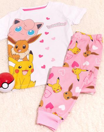 Roupa De Dormir Feminina Jigglypuff Pijamas Pijama Cor-De-Rosa