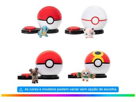 Pokémon Pokebola Bola Ataque Surpresa Pikachu - e Bulbasauro Sunny  Brinquedos 10 Peças - Boneco Pokémon - Magazine Luiza