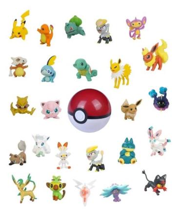 Kit Miniaturas Pokemon Sem Repetir