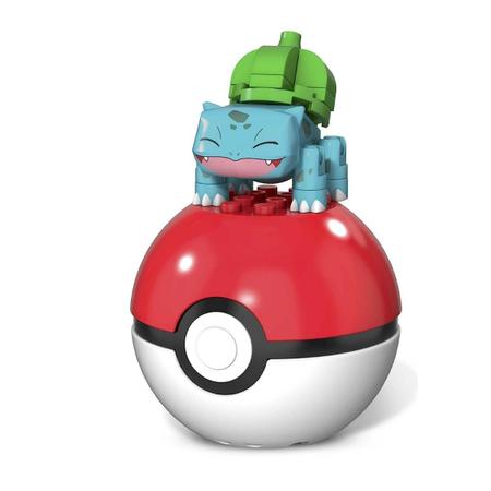 Brinquedo Mega Construx Pokemon + Pokebola - Mattel FPM00