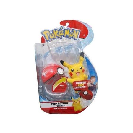 Pokemon pop action ball pikachu hot sale