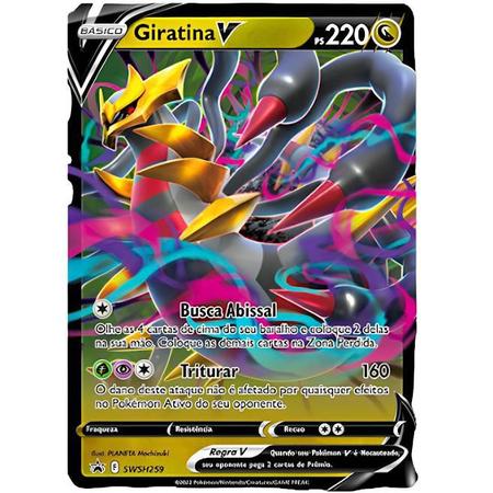 Pokémon Potencial Oculto Rotom Gallade Ou Giratina V Copag - Deck