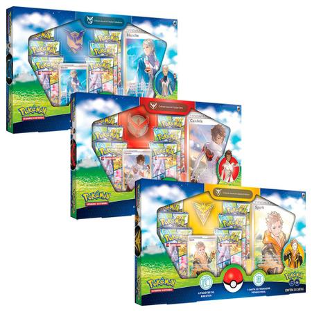 Pokémon TCG: Box Pokémon GO Coleção Especial - Equipe Valor - Pokémon  Company - Deck de Cartas - Magazine Luiza