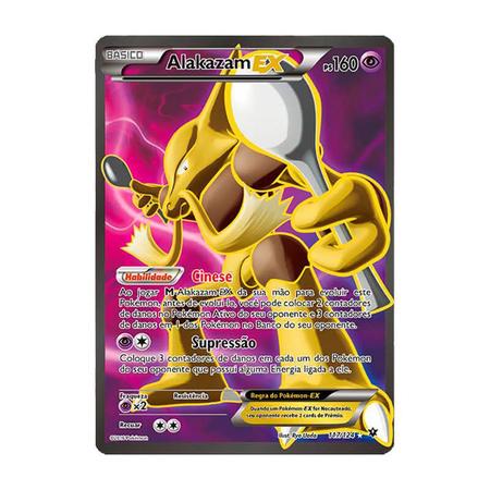 Pokémon TCG: Alakazam EX (117/124) - XY10 Fusão de Destinos - Pokémon  Company - Outros Jogos - Magazine Luiza