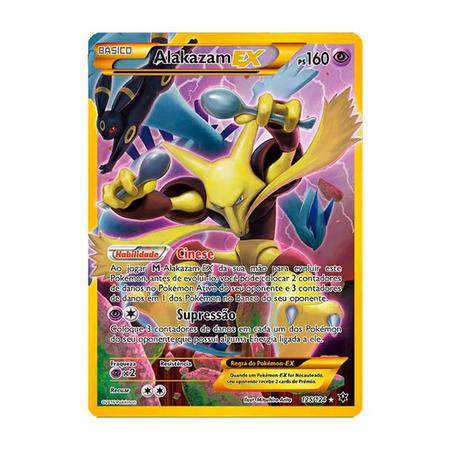 Pokémon TCG: Alakazam EX (125/124) - XY10 Fusão de Destinos - Pokémon  Company - Outros Jogos - Magazine Luiza