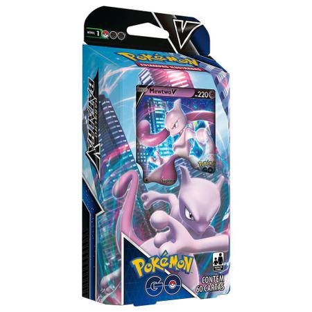 Pokémon TCG: Baralho Batalha V Pokémon GO - Mewtwo - Pokémon Company - Deck  de Cartas - Magazine Luiza