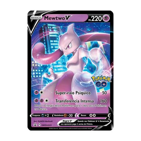 Pokémon TCG: Baralho Batalha V Pokémon GO - Mewtwo - Pokémon Company - Deck  de Cartas - Magazine Luiza