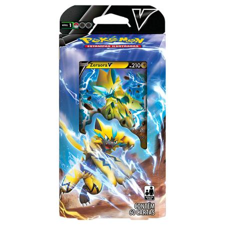 Zamazenta V Foil Pokémon Carta Em Português 18/25 - Deck de Cartas -  Magazine Luiza