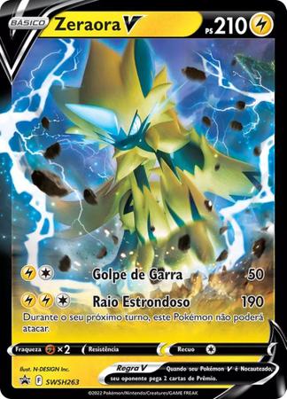 Baralho Batalha V - Deoxys-V e Zeraora-V