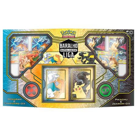 Pokémon TCG: Baralhos Batalha de Liga - Pikachu e Zekrom-GX +