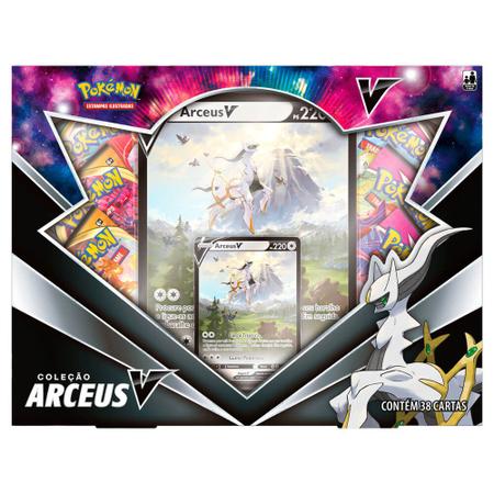 Pokémon TCG: Box Coleção Arceus V - Pokémon Company - Deck de Cartas -  Magazine Luiza