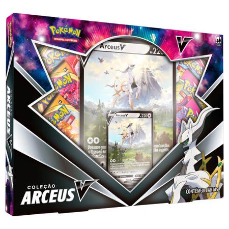 Pokémon TCG: Box Coleção Arceus V - Pokémon Company - Deck de Cartas -  Magazine Luiza
