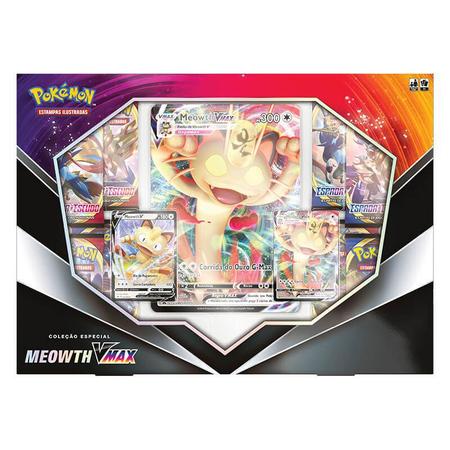 Cards Pokémon - Coleção Especial - Meowth Vmax - Copag - Ri Happy