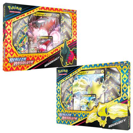 Pokémon Coleção Realeza Absoluta Regidrago V - Copag - Deck de