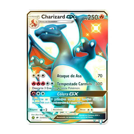Carta Pokemon Charizard-GX